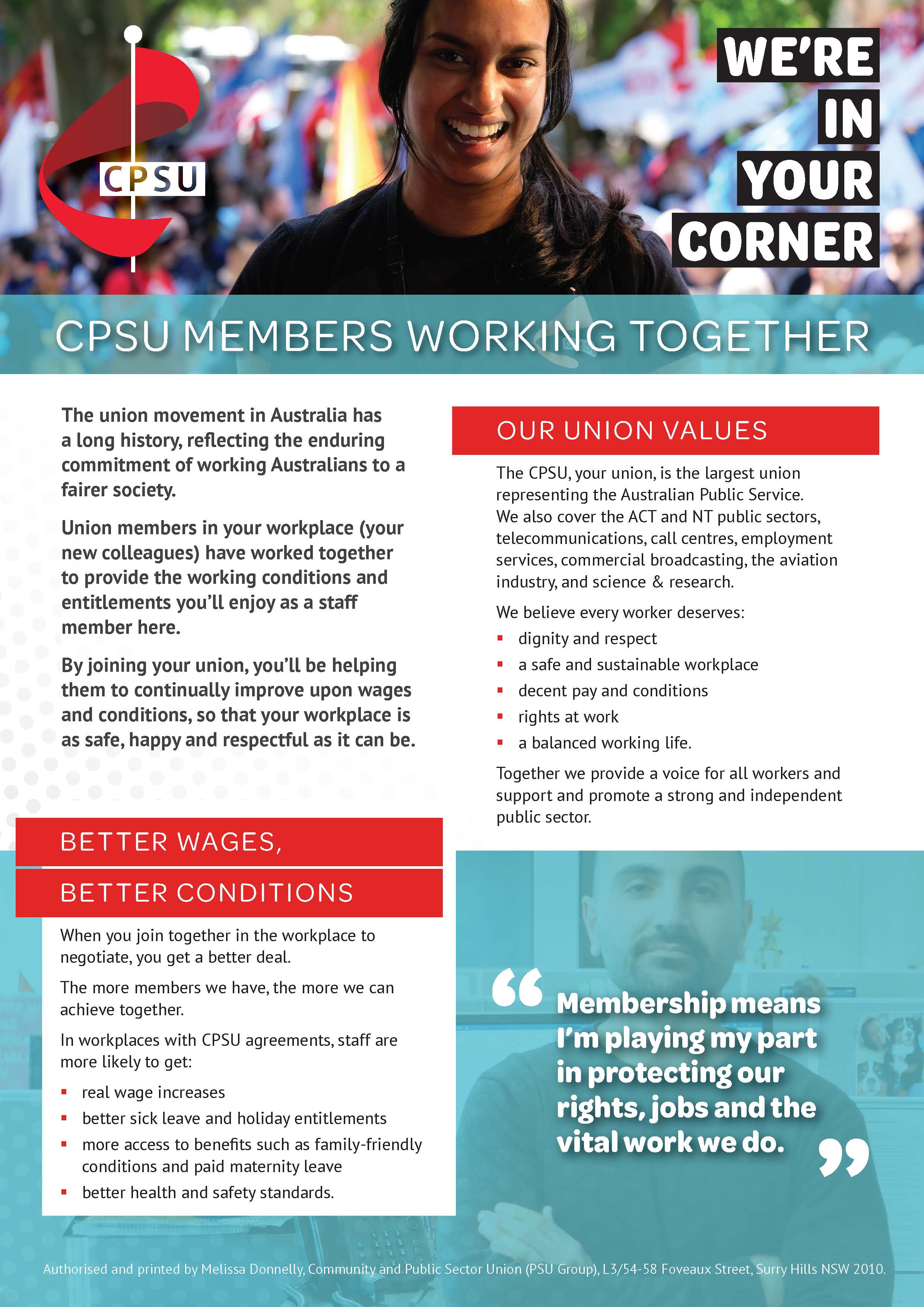CPSU New Member Kit